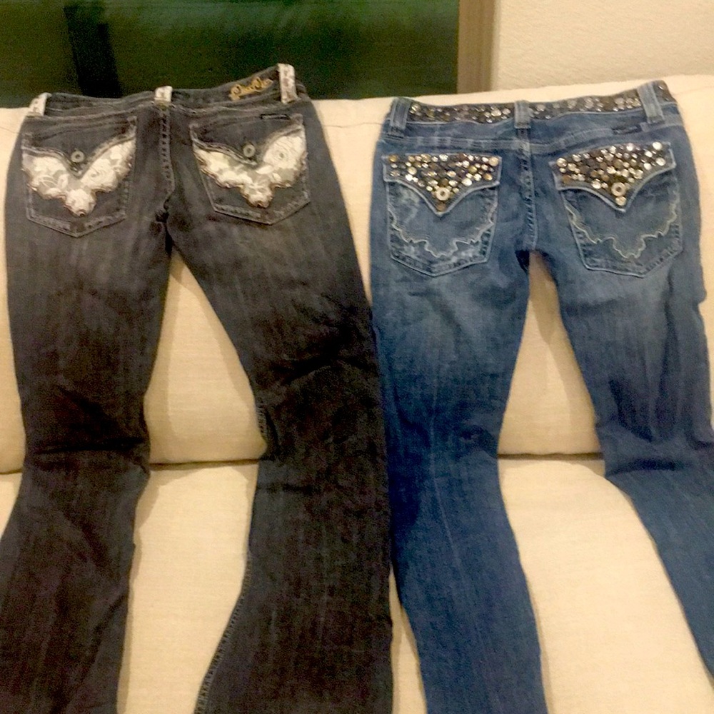 2 of pair miss Me jeans.  Nice condition.